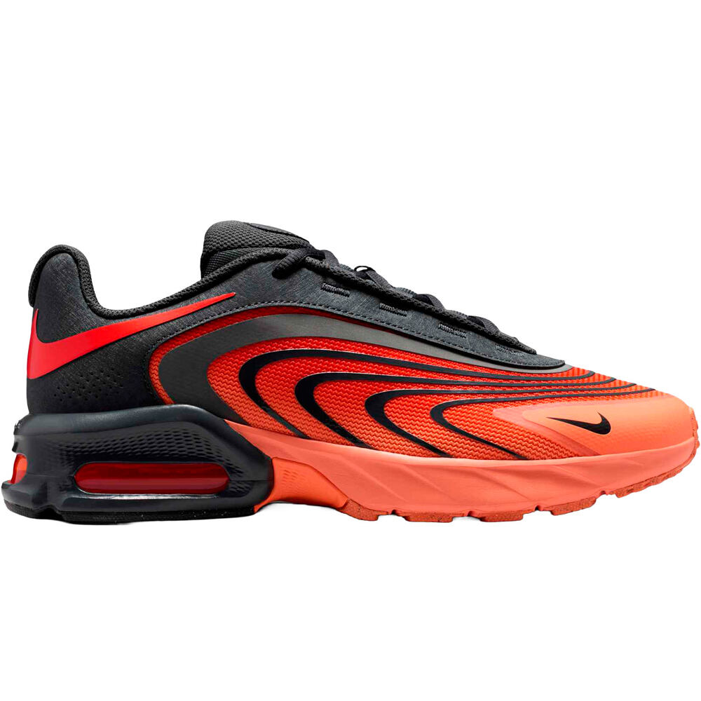 Air max fire zapatilla moda hombre Naranja (44)