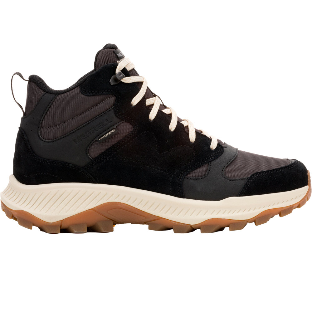 Tempo sol mid waterproof bota trekking hombre Negro (45)
