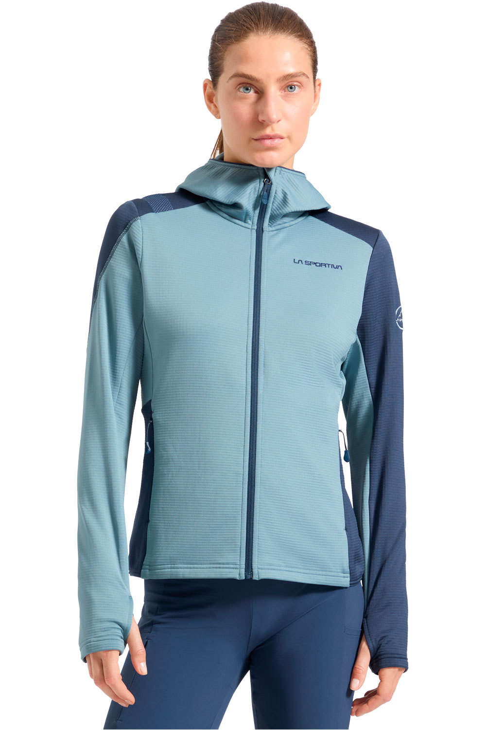 Chill thermal hoody w forro polar mujer