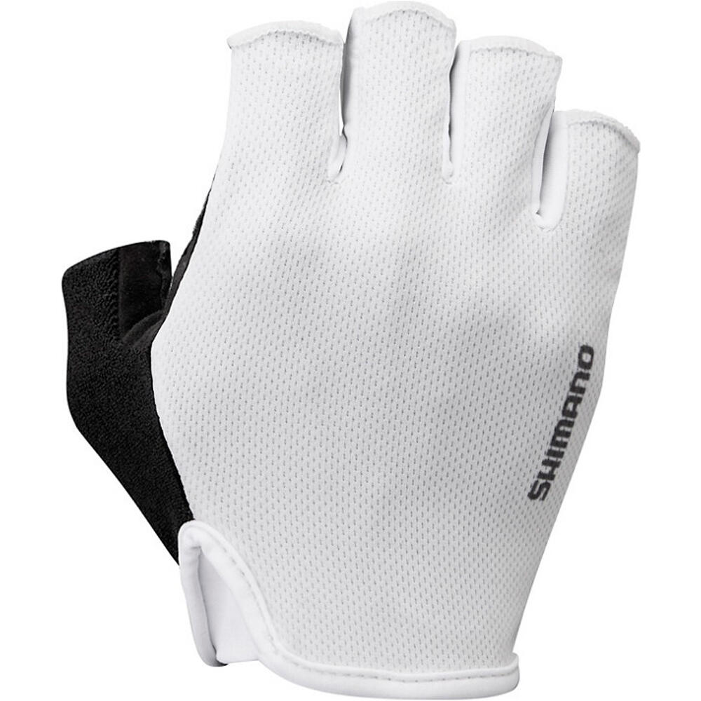 Airway guantes cortos ciclismo Blanco (L)