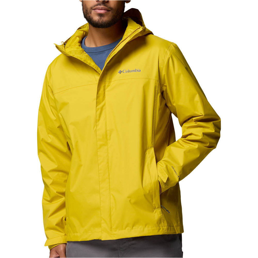 Watertight ii chaqueta impermeable hombre Amarillo (XL)