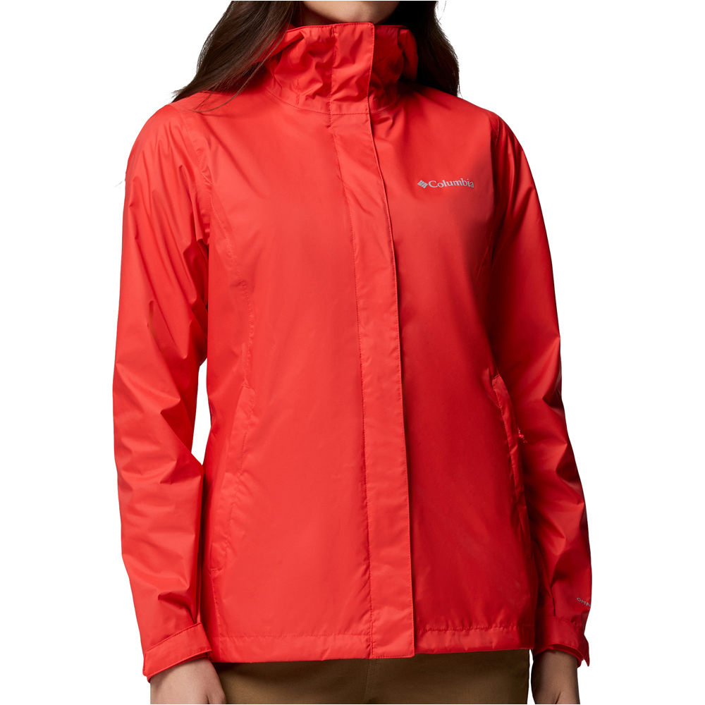 Arcadia ii chaqueta impermeable mujer Rosa (S)