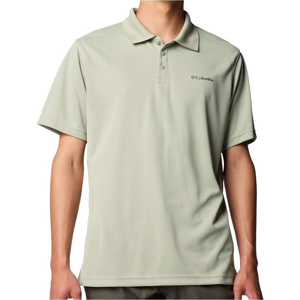 Utilizer camiseta montaña manga corta hombre Verde (XL)