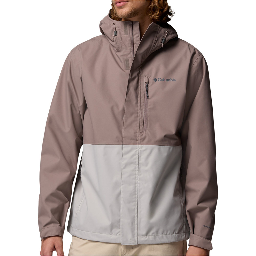 Hikebound ii chaqueta impermeable hombre Marron