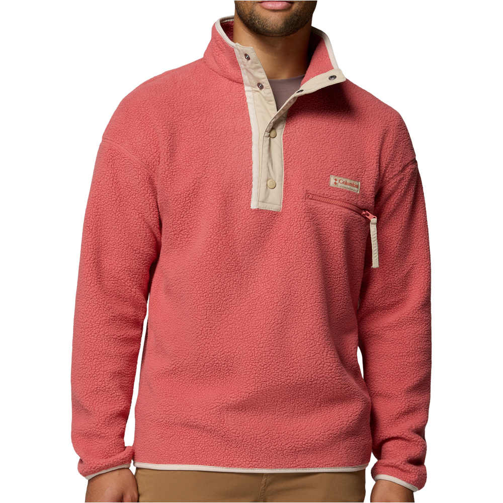 Helvetia ii forro polar hombre Rosa (M)