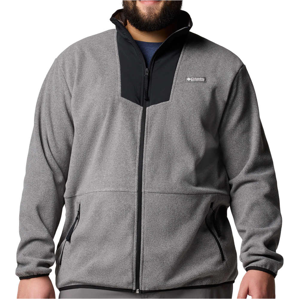 Sequoia grove forro polar hombre Gris (4X)