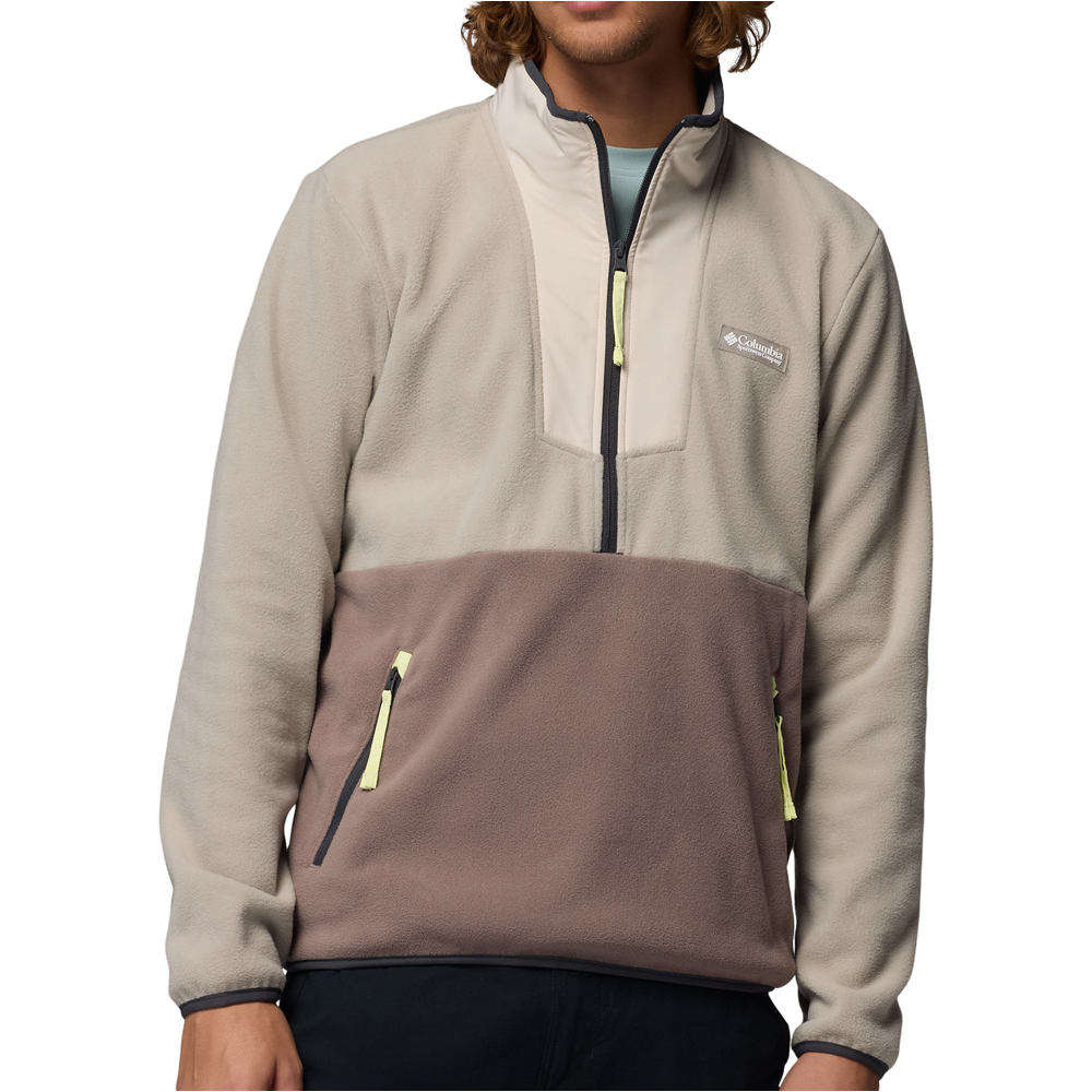 Sequoia grove forro polar hombre Gris (S)