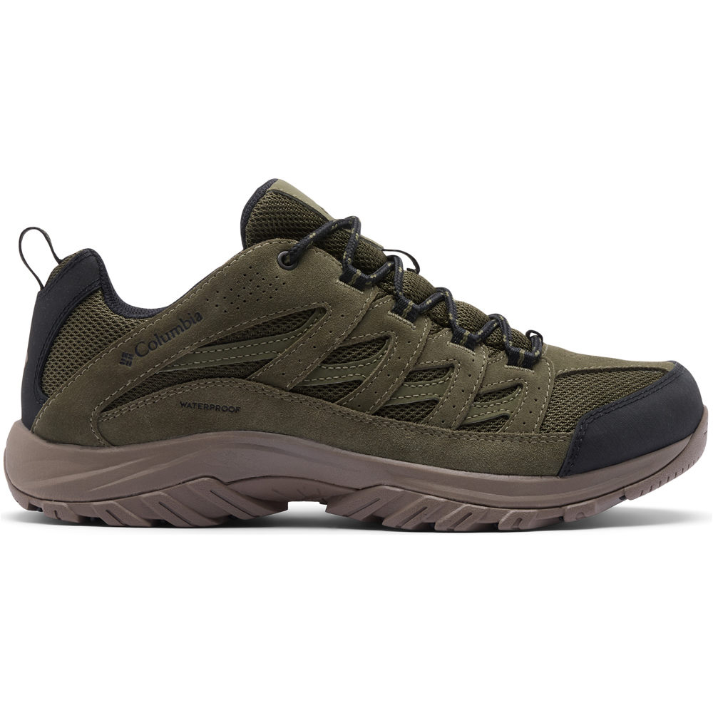 Crestwood waterproof zapatilla trekking hombre Verde (42,5)