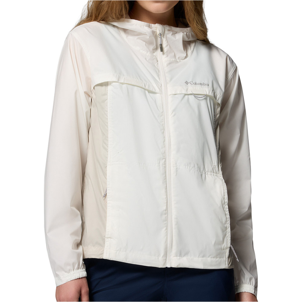 Crested canyon windbreaker chaqueta softshell mujer Blanco (M)