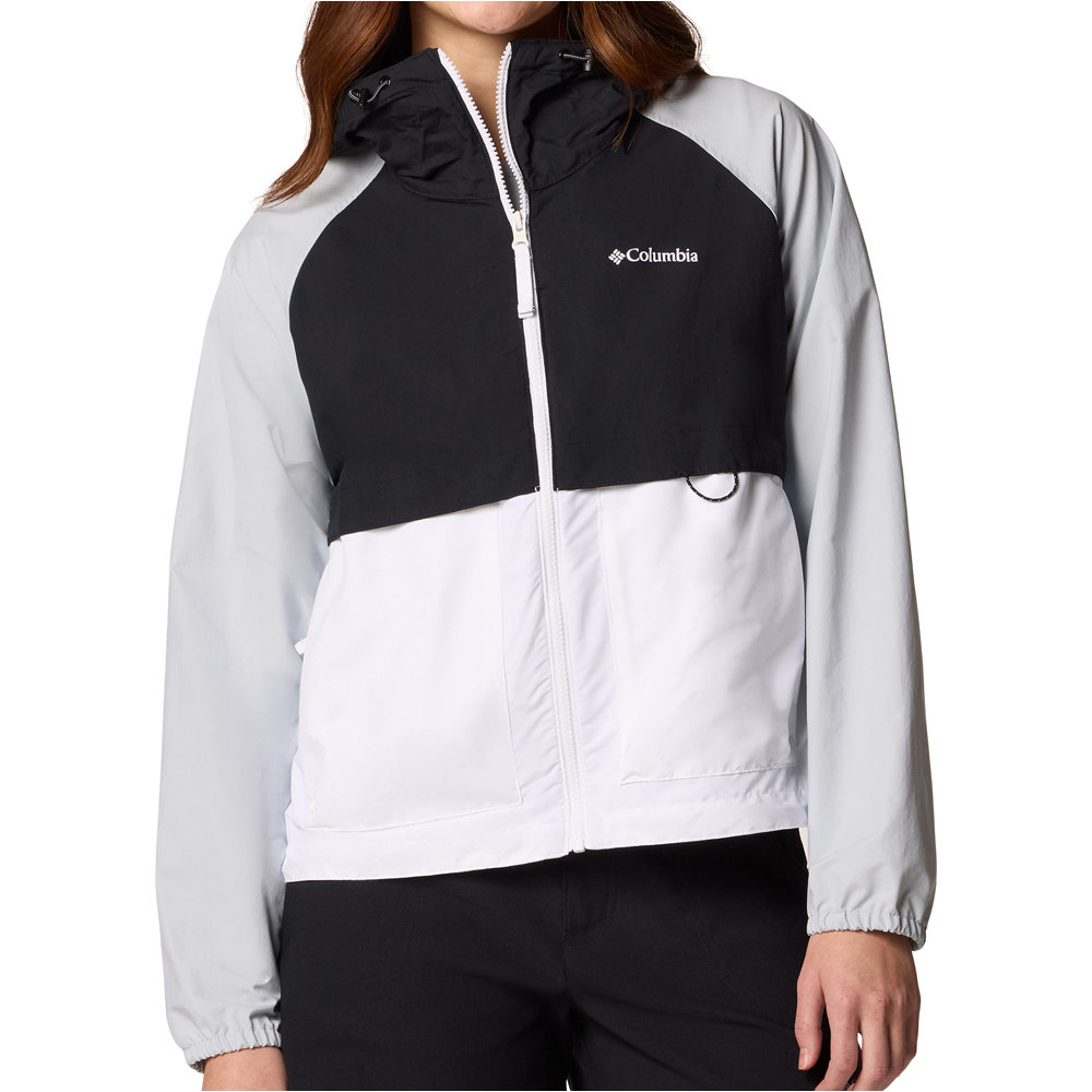 Spire valley windbreaker chaqueta softshell mujer Blanco (M)