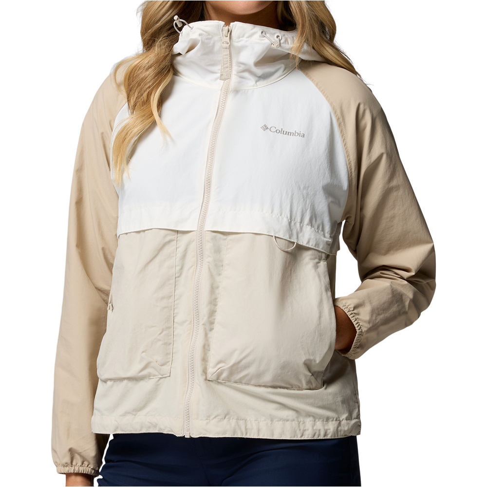 Spire valley windbreaker chaqueta softshell mujer Marron (XS)