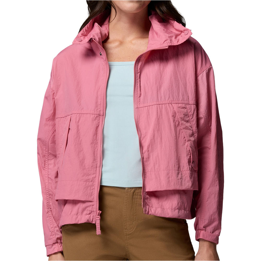 Paracutie ii windbreaker chaqueta softshell mujer Rosa (XS)