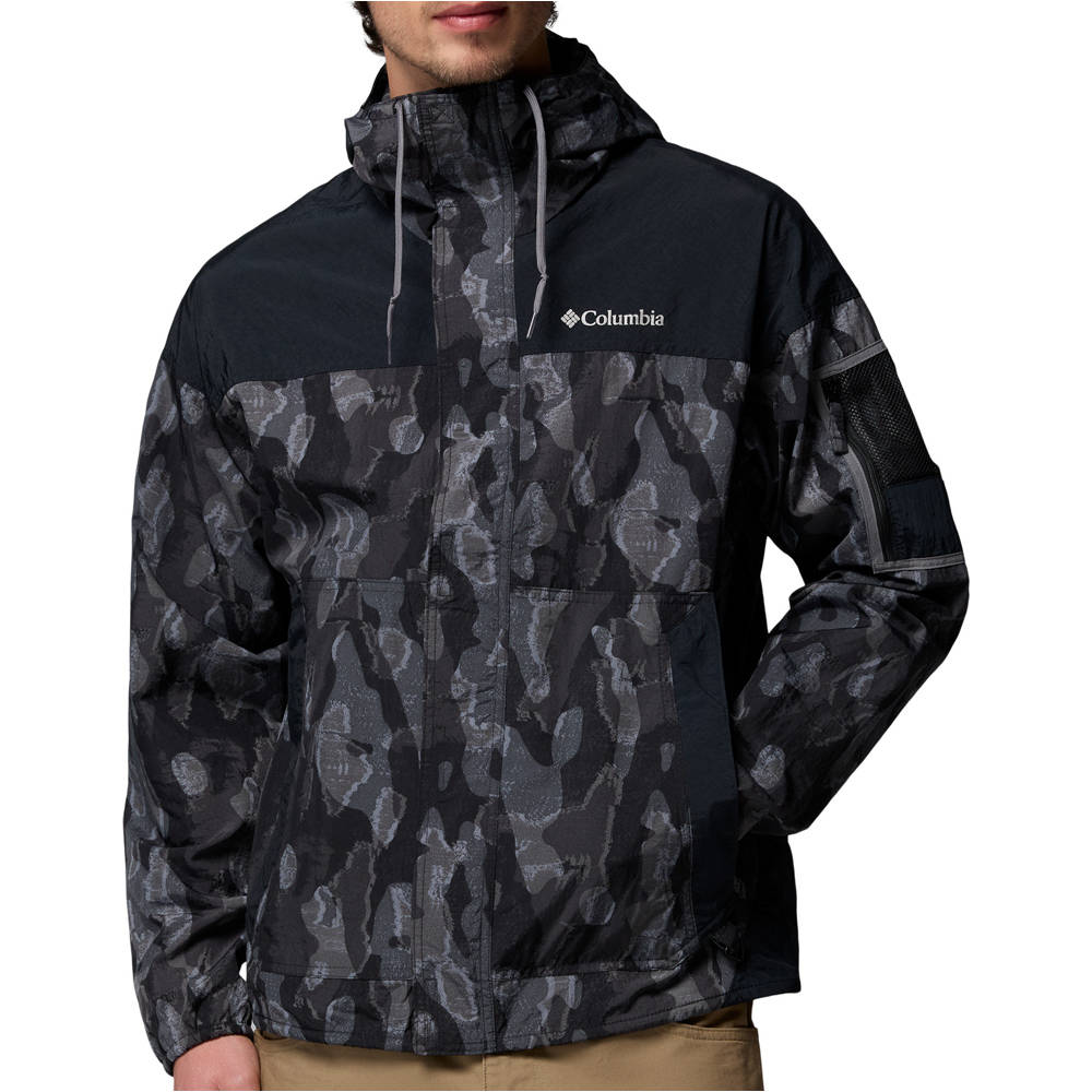 Challenger ii novelty windbreaker chaqueta softshell hombre Negro (XXL)