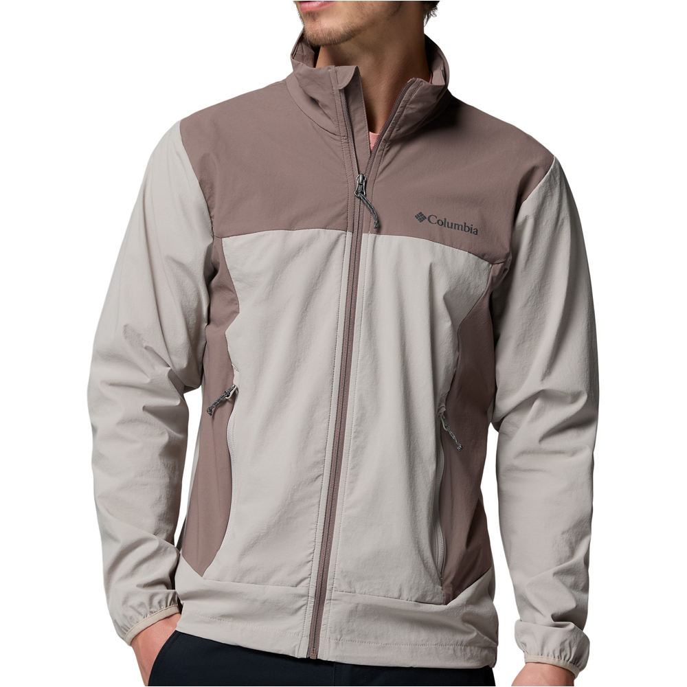 Heather canyon ii chaqueta softshell hombre Gris (L)