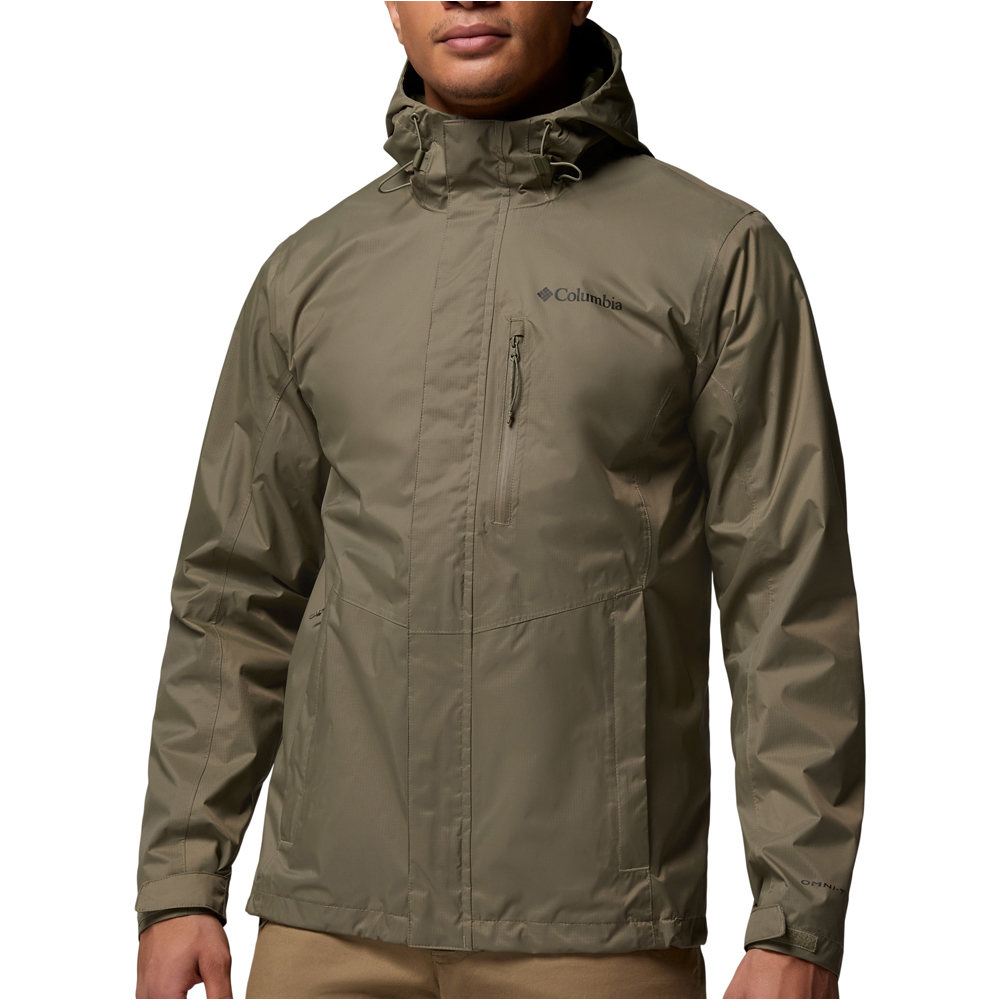 Columbia pouring adventure iii chaqueta impermeable hombre