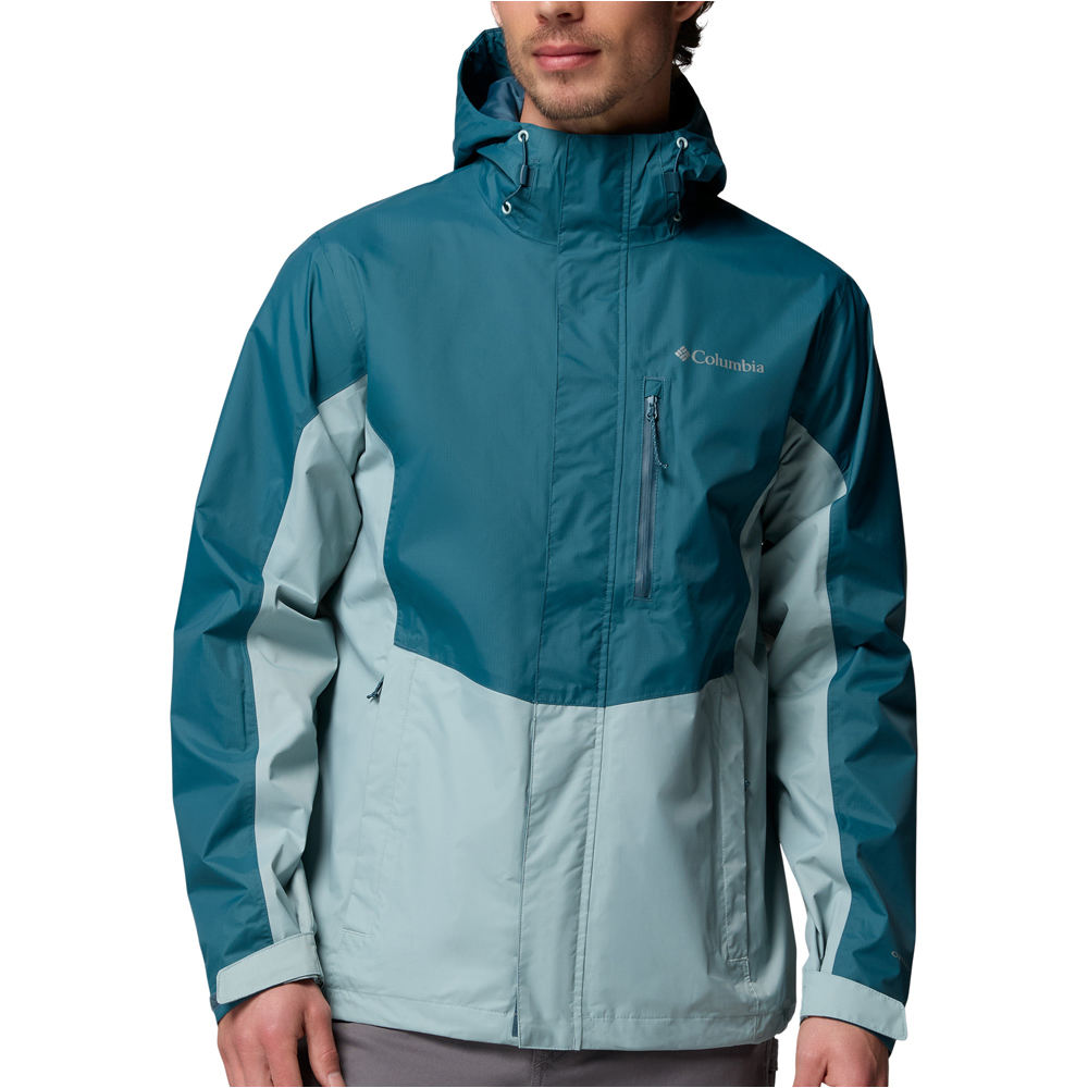 Pouring adventure iii chaqueta impermeable hombre Marino (L)