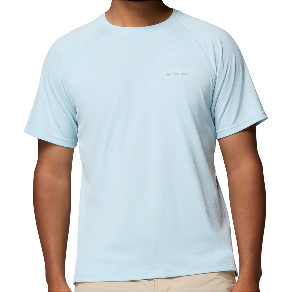 Alpine chill pro camiseta montaña manga corta hombre Marino (XXL)