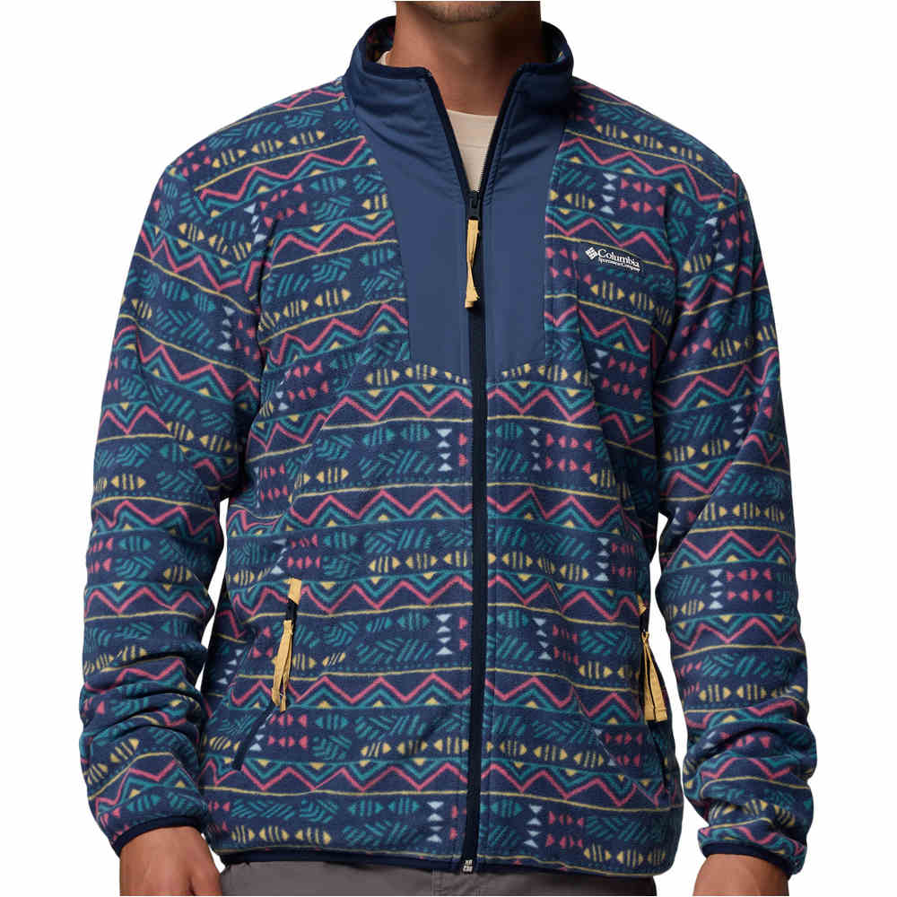 Sequoia grove forro polar hombre Marino