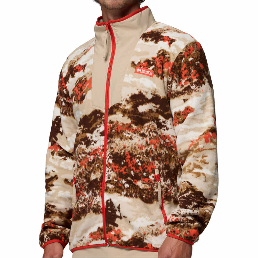 Sequoia grove forro polar hombre Rosa (M)