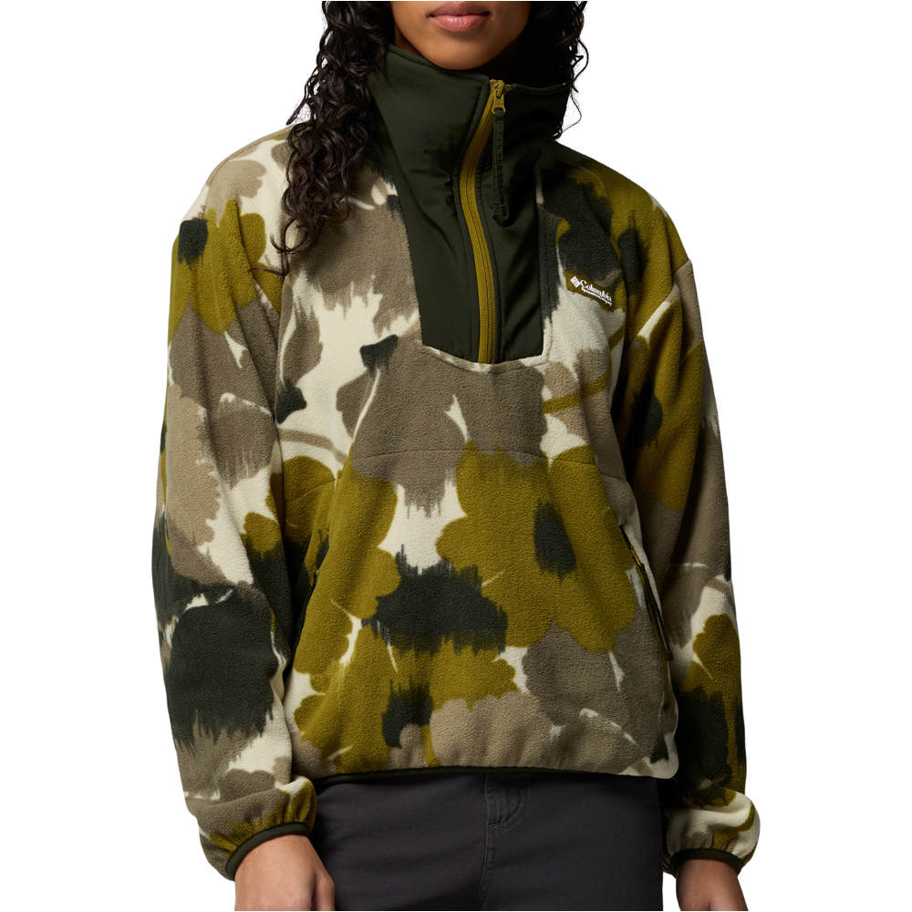 Sequoia grove forro polar mujer Verde (L)