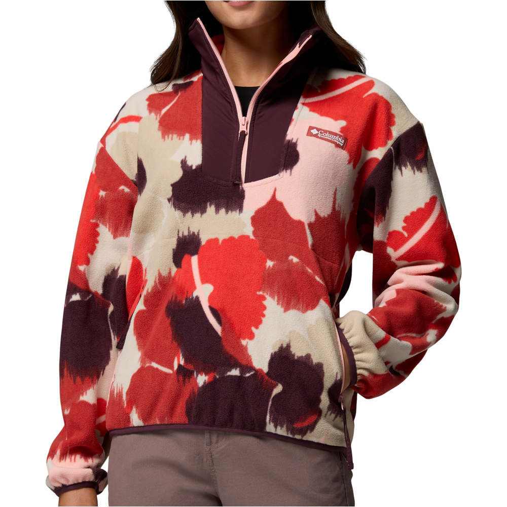 Sequoia grove forro polar mujer Rosa (L)