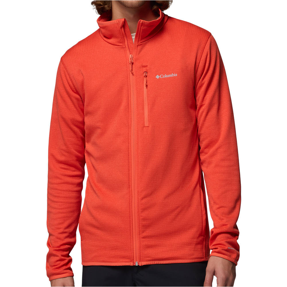 Columbia essential hike grid forro polar hombre