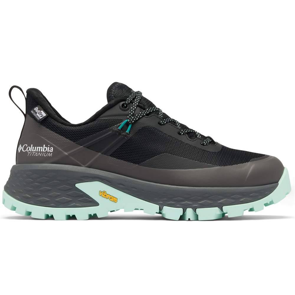 Tellurix titanium outdry zapatilla trekking mujer Negro (38)