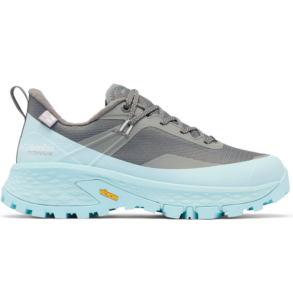 Tellurix titanium outdry zapatilla trekking mujer Gris (41)