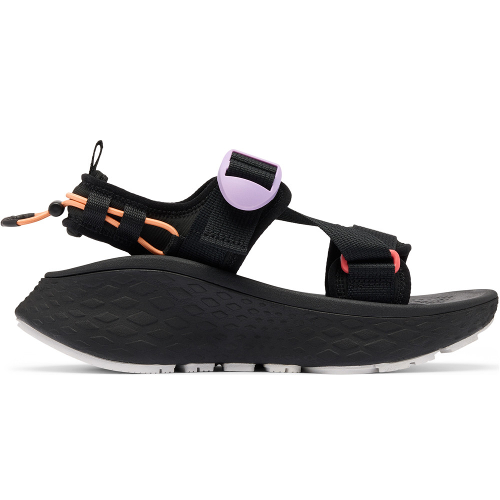 Konos elevate strap sandalias trekking mujer Negro (37)