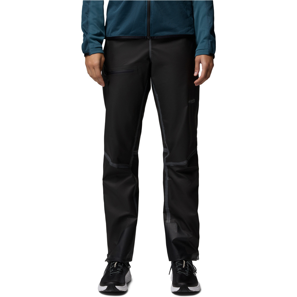 Whistler peak pantalón impermeable mujer Negro (L)