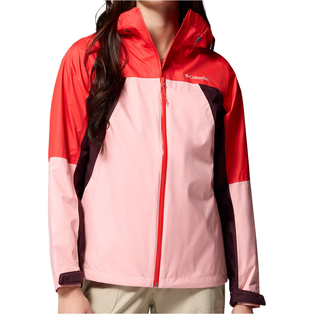 Inner limits iv chaqueta impermeable mujer Rosa (S)