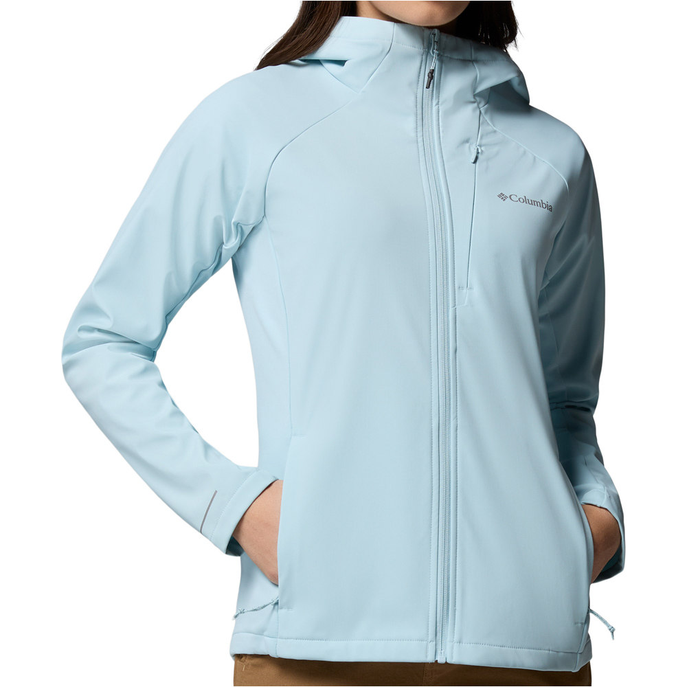 Trailborne chaqueta softshell mujer Marino