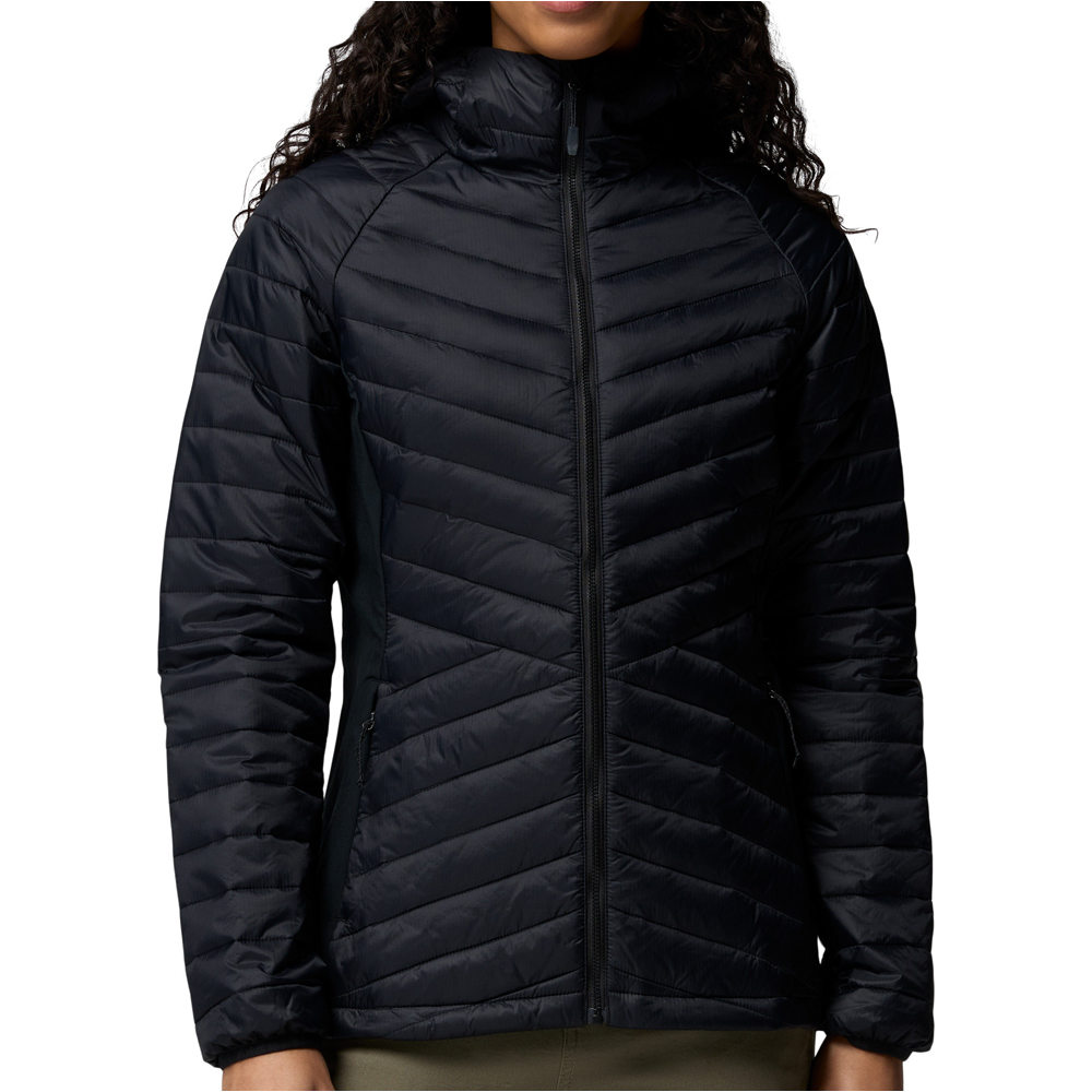 Powder pass hybrid chaqueta outdoor mujer Negro (S)