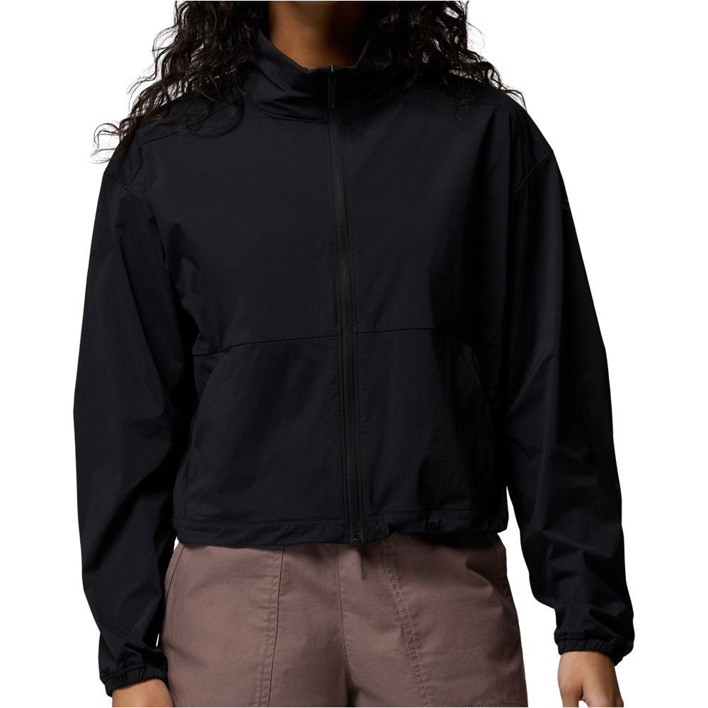 Amazestretch chaqueta softshell mujer Negro (S)