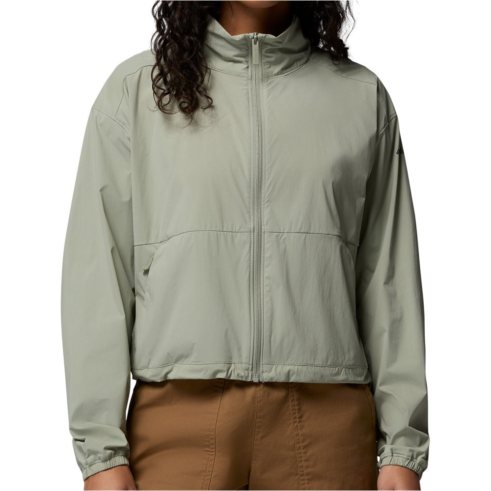 Amazestretch chaqueta softshell mujer Verde (L)