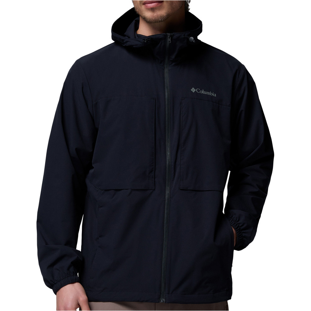 Street heights chaqueta softshell hombre Negro (L)