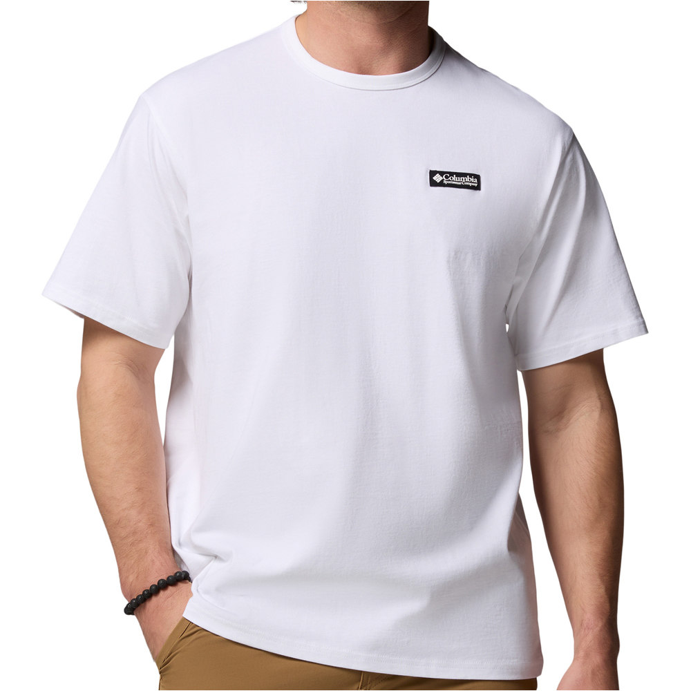 Columbia csc heavyweight back graphic camiseta montaña manga corta hombre