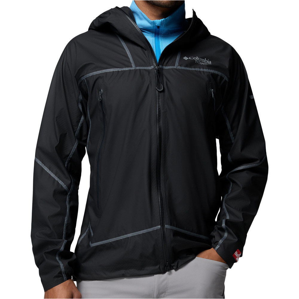 Columbia cassiar pro odx chaqueta impermeable insulada hombre