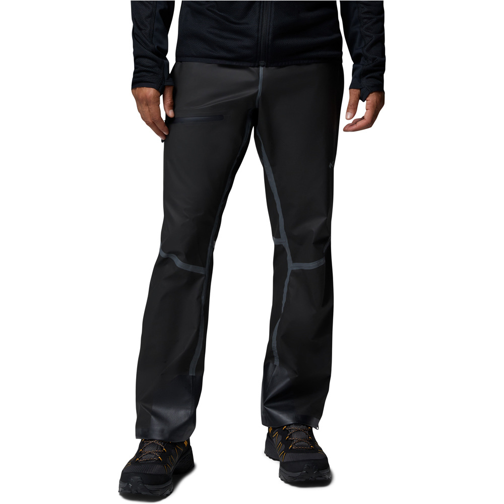 Whistler peak pantalón impermeable hombre Negro (L)