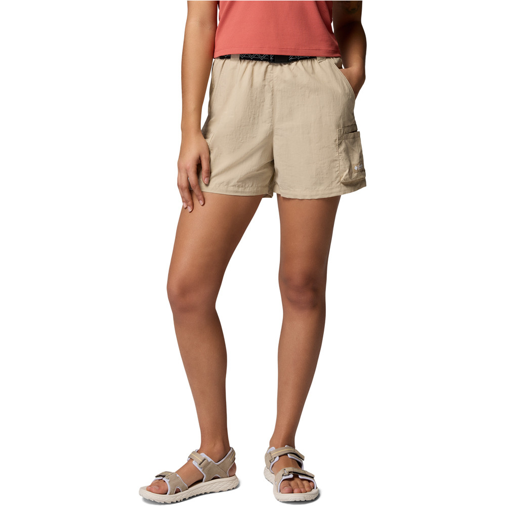 Sequoia grove pantalón corto montaña mujer Marron (XL)