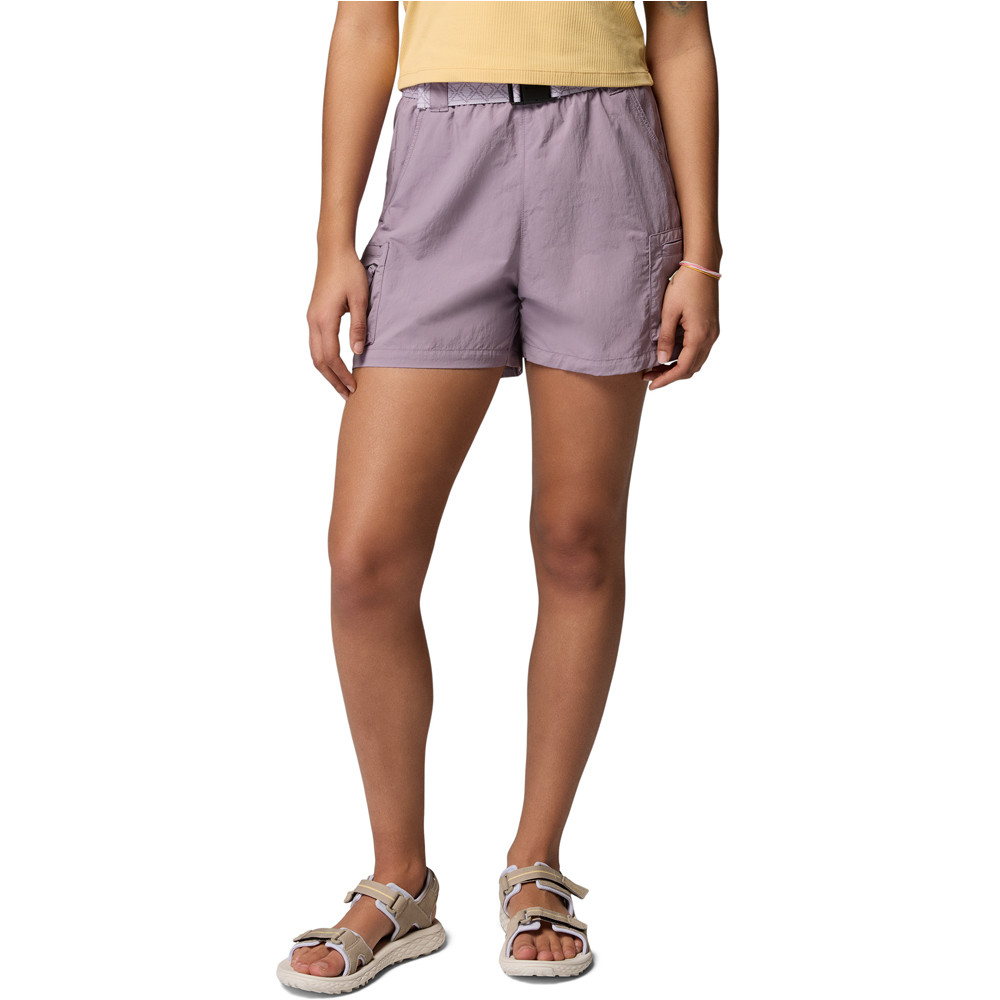 Sequoia grove pantalón corto montaña mujer Morado (XS)