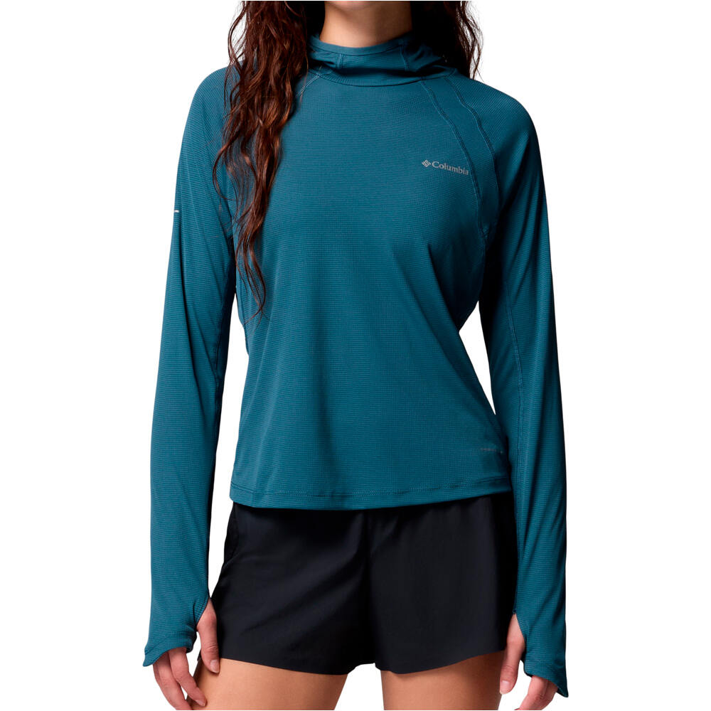 Stealth spring camiseta montaña manga larga mujer Marino (L)