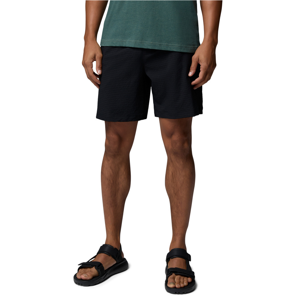 Utilizer pantalón corto montaña hombre Negro (XXL)