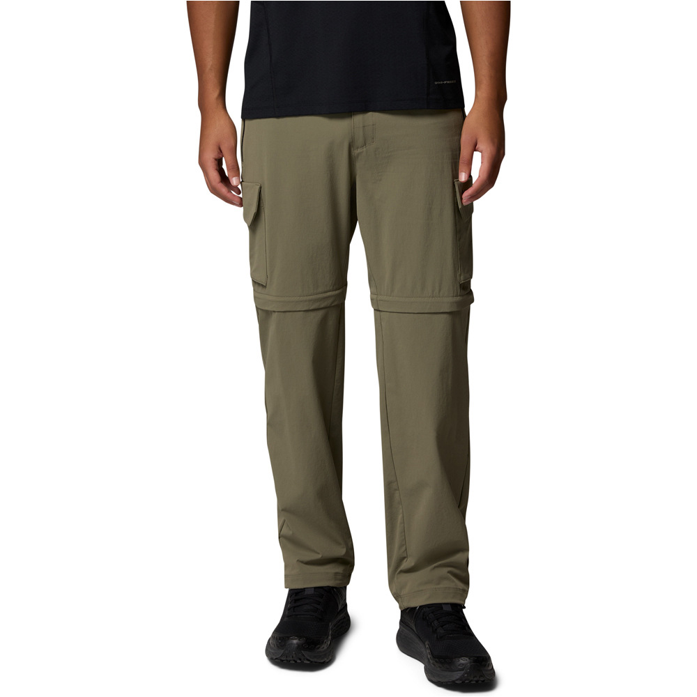 Silver ridge elite convertible pantalón montaña hombre Verde (36)