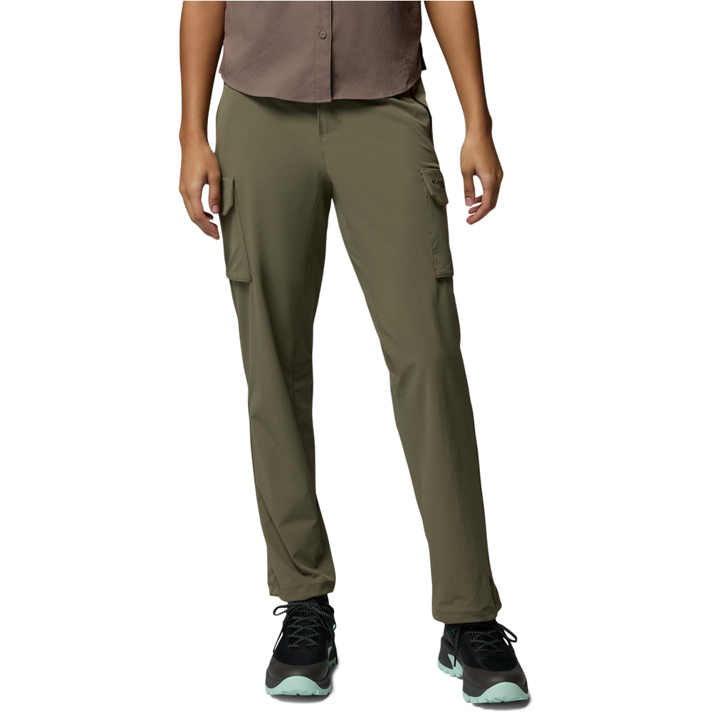 Silver ridge elite pantalón montaña mujer Verde (8)