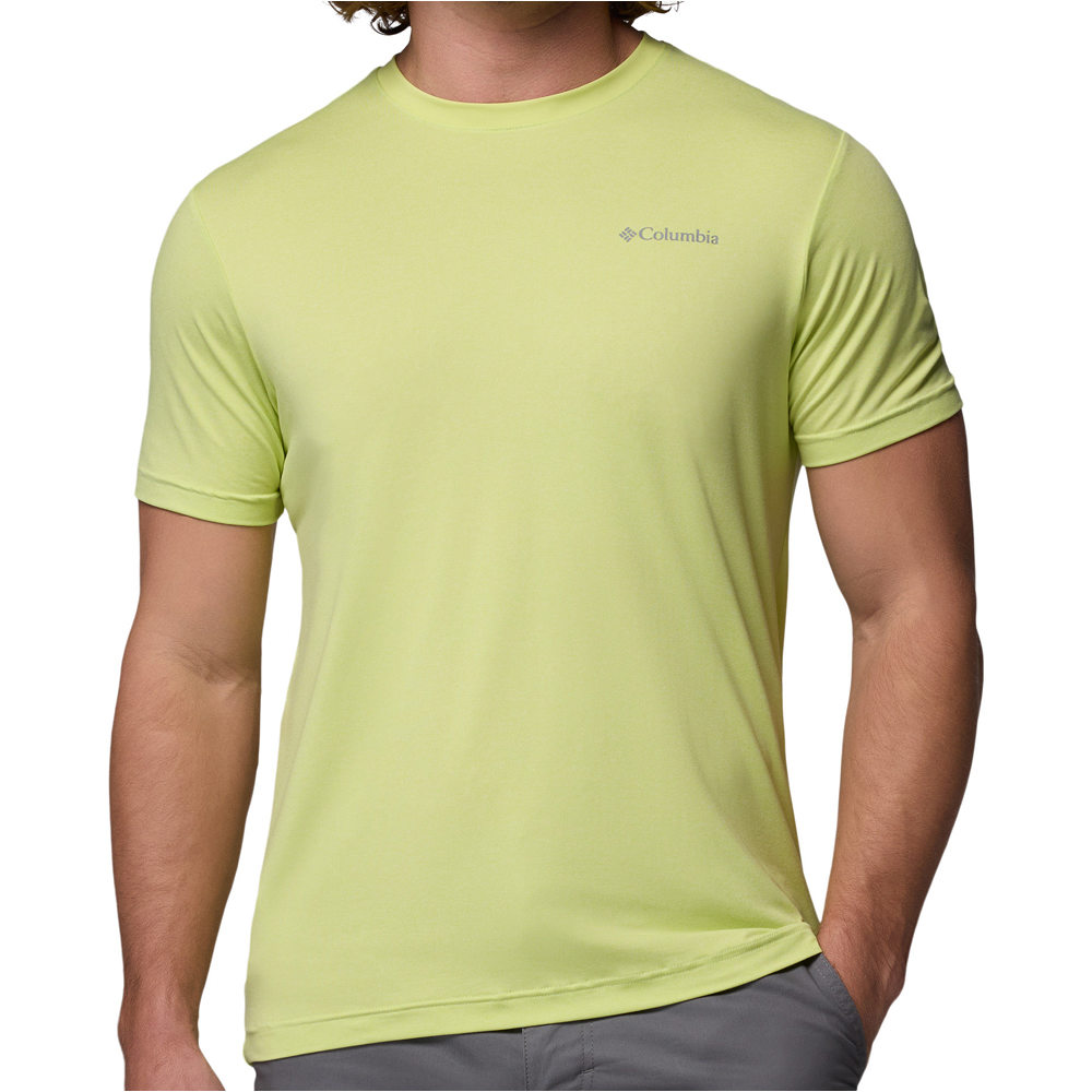 Parsons point camiseta montaña manga corta hombre Amarillo (L)