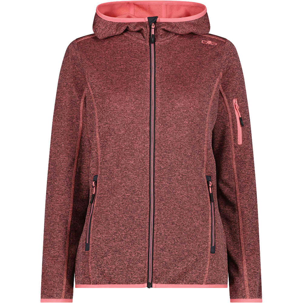 Cmp woman jacket fix hood chaqueta outdoor mujer