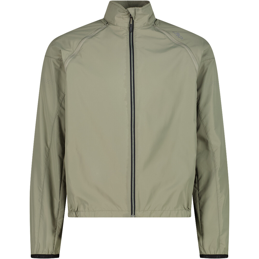 Man jacket with detachable sleeves cortavientos ciclismo hombre Verde (54)