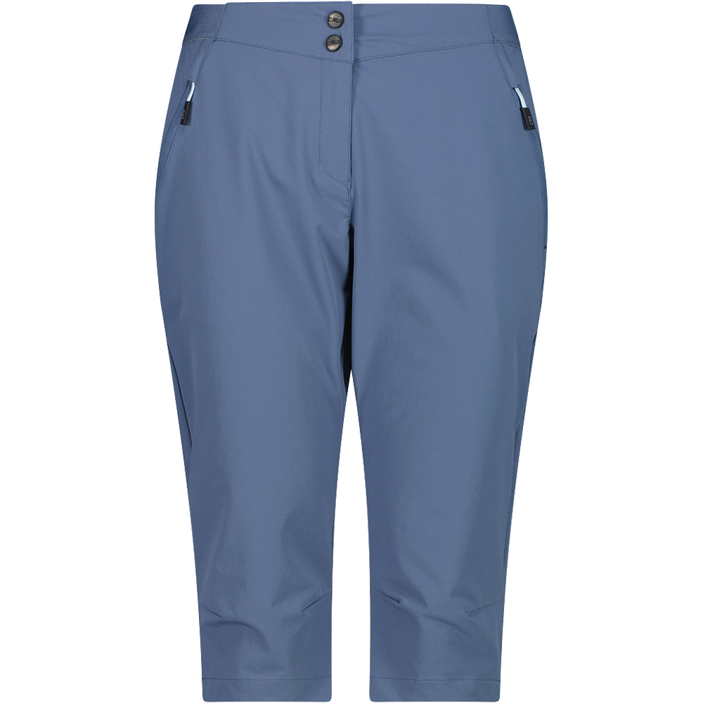Woman capri pant pantalón montaña mujer Azul (46)