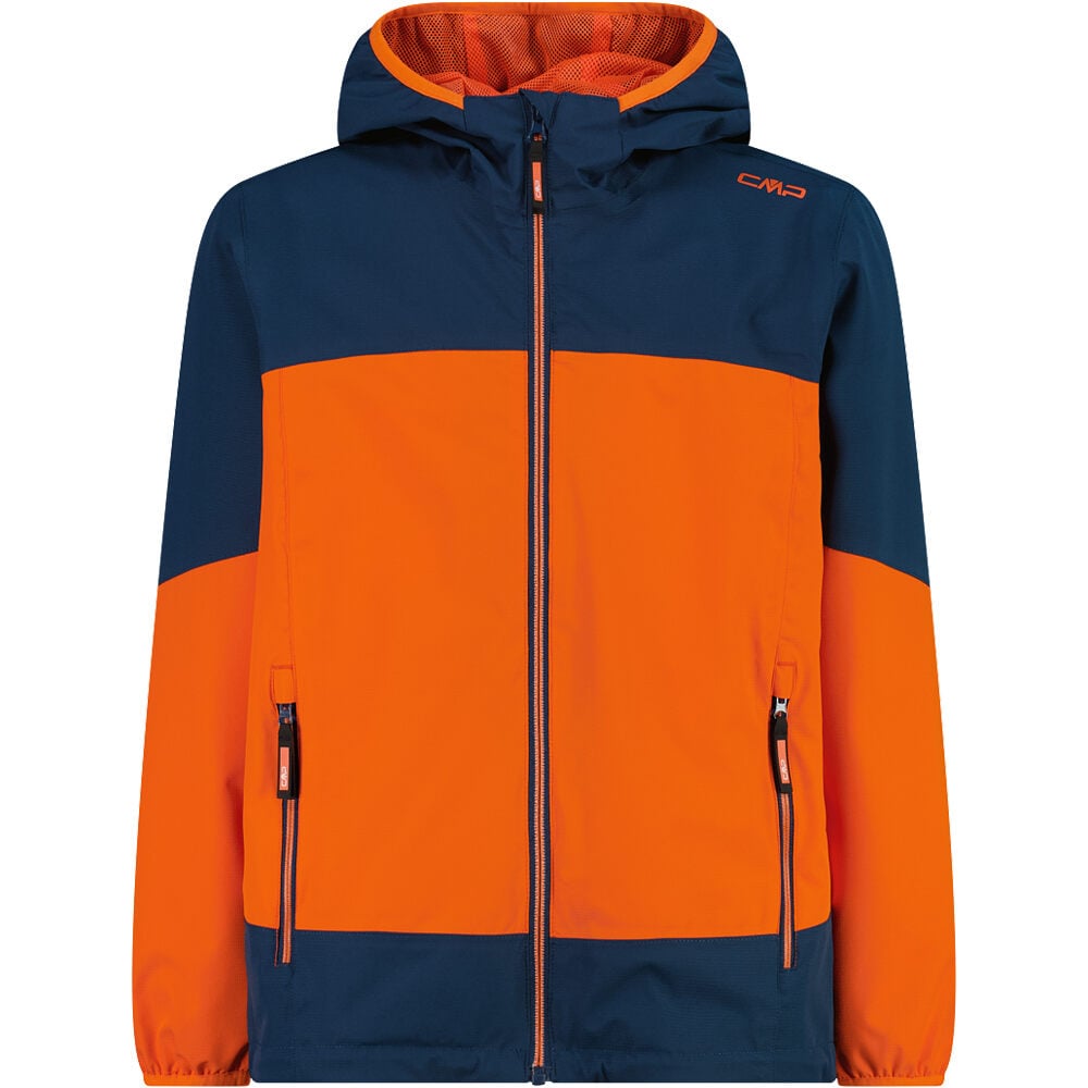Cmp kid jacket fix hood chaqueta impermeable niño
